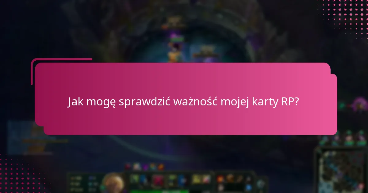 Jakie są opcje odnowienia kart RP?