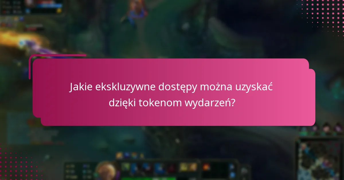 Jakie są oferty ograniczone czasowo związane z tokenami wydarzeń?