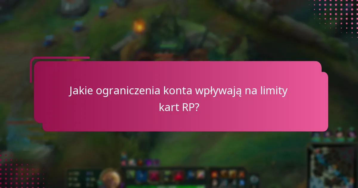 Jak użytkownicy mogą maksymalizować swoje limity kart RP?